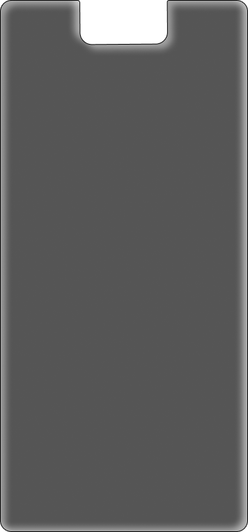 gray curved box