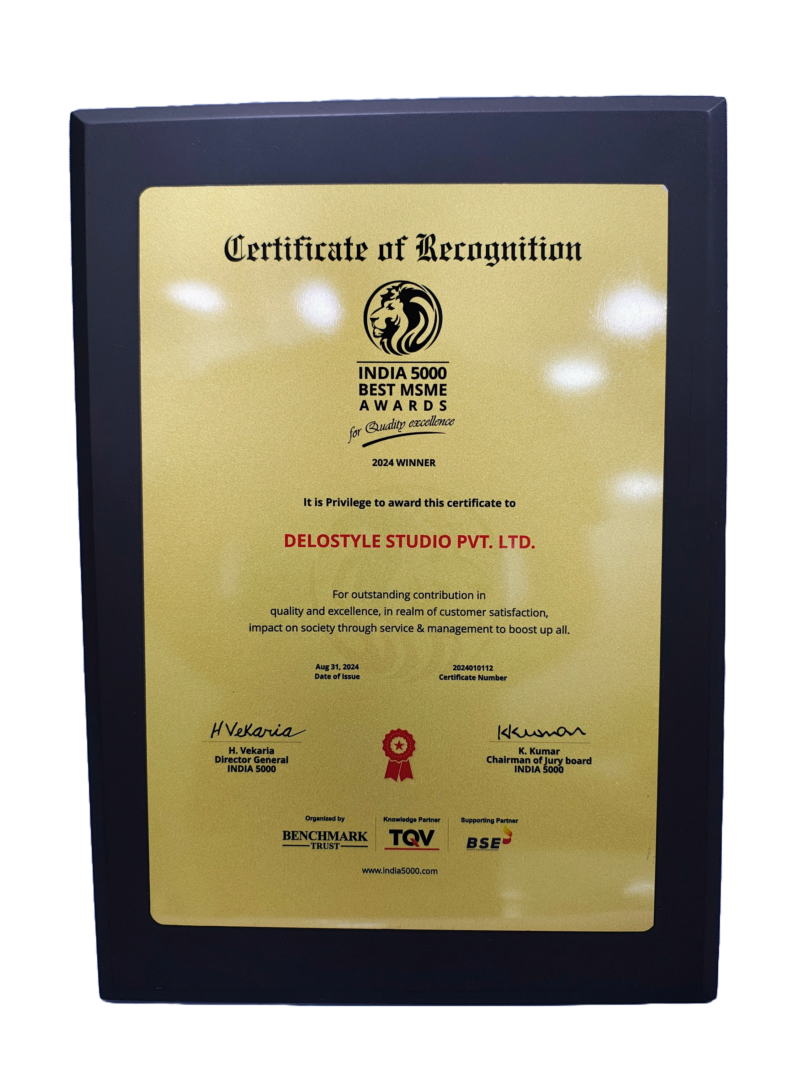 msme india 5000 award